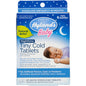 Hyland's Children's Baby Nighttime Tiny Cold Tablets in a 125-count bottle, gentle medicine for children to relieve cold symptoms