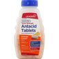 Leader Antacid medicine and drugs bottle with label, used for relief from stomach acid and indigestion.