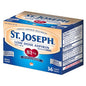 St. Joseph Low Dose Aspirin 81mg bottles with 36 coated tablets for heart health support, from Pasteur Pharmacy.