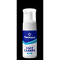 Theraworx Relief fast-acting muscle cramp and spasm foam bottle with label from Pasteur Pharmacy, medicine and drug product.