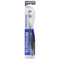 Black Elgydium Inspiratin medium toothbrush with ergonomic handle, designed for effective oral cleaning.