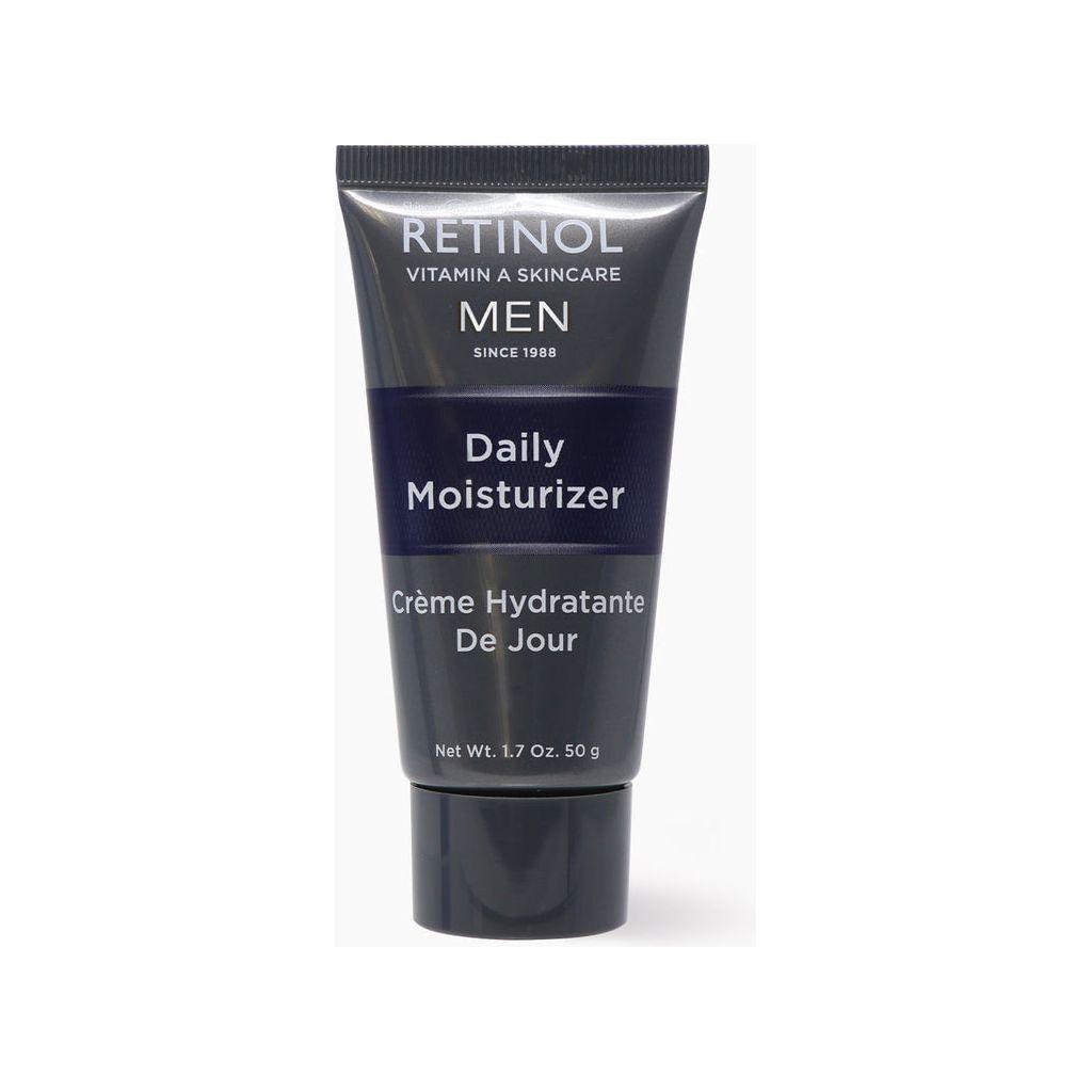 Pasteur Pharmacy Retinol Men Daily Moisturizer 50g jar, hydrating men's skincare product for daily use.