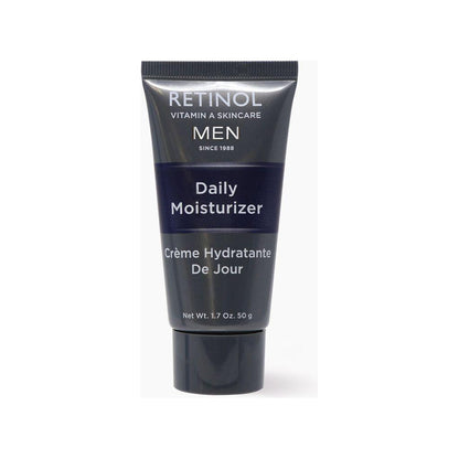 Pasteur Pharmacy Retinol Men Daily Moisturizer 50g jar, hydrating men's skincare product for daily use.