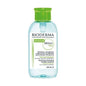 Bioderma Sebium H2O Micellar Water in a 500ml pump bottle for deep cleansing and gentle makeup removal.