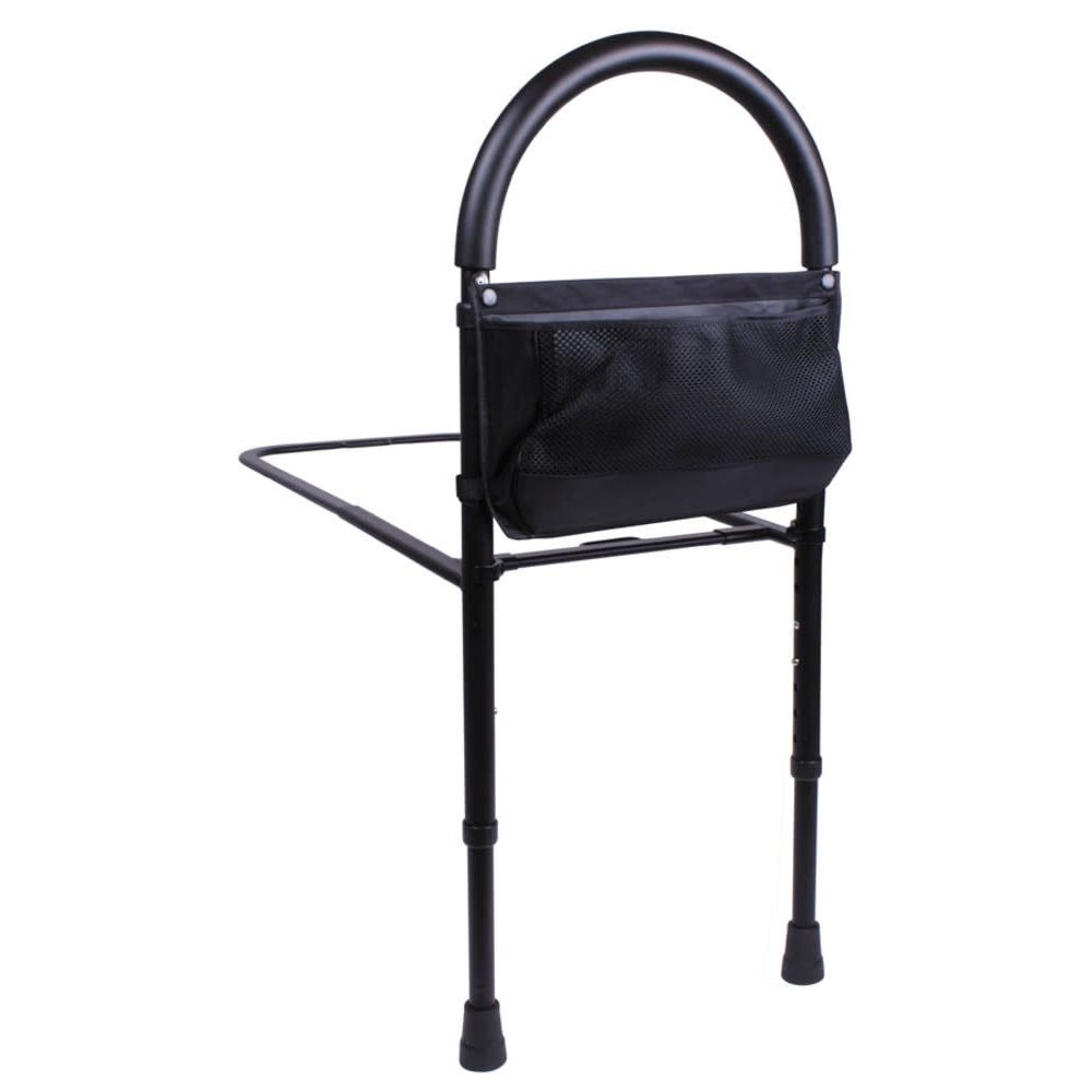 Carex adult bed rail from Pasteur Pharmacy providing safety and support for mobility and accessibility in the bedroom.