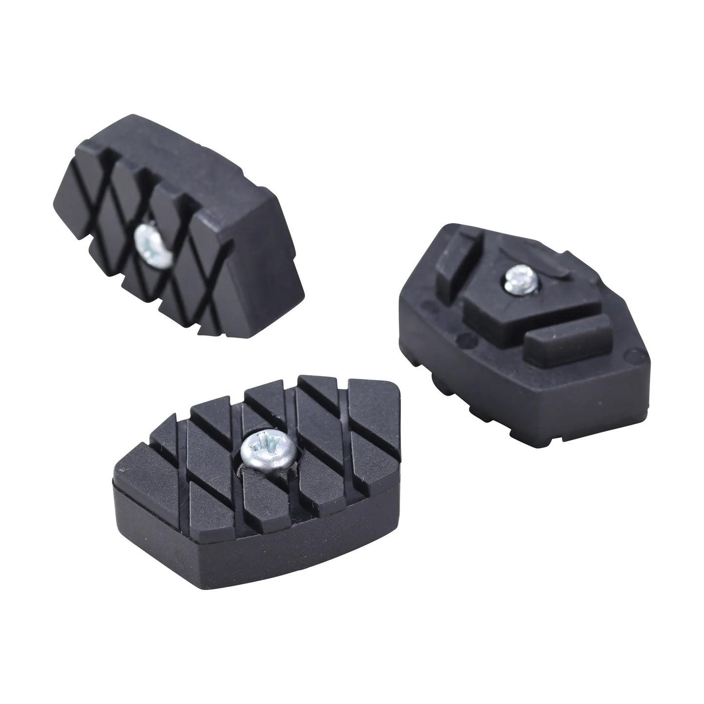 Set of 24 replacement cane feet for HurryCane mobility aids, designed to enhance stability and durability.