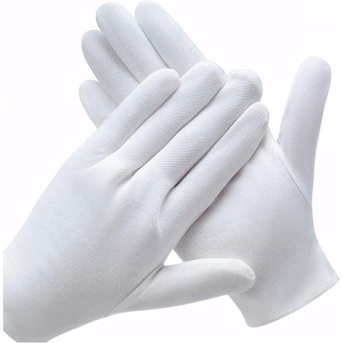 Pasteur Pharmacy Touch Me moisturizing cotton gloves, soft and breathable for skin hydration and care.