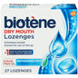 Biotene Dry Mouth Lozenges by Pasteur Pharmacy, sugar-free breath freshener with refreshing mint, 27 count.