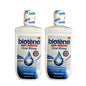 Biotene Oral Rinse Mouthwash for dry mouth with fresh mint, 8 oz, in a clear bottle showing the label and mint flavor.