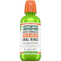 TheraBreath Oral Rinse Fresh Mild Mint mouthwash in 16 fl oz bottle by Pasteur Pharmacy, showing the mint-flavored mouthwash.