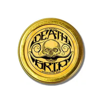 Death Grip Mustache Wax by Pasteur Pharmacy, extra strong hold 1 oz jar for shaping and styling mustaches.