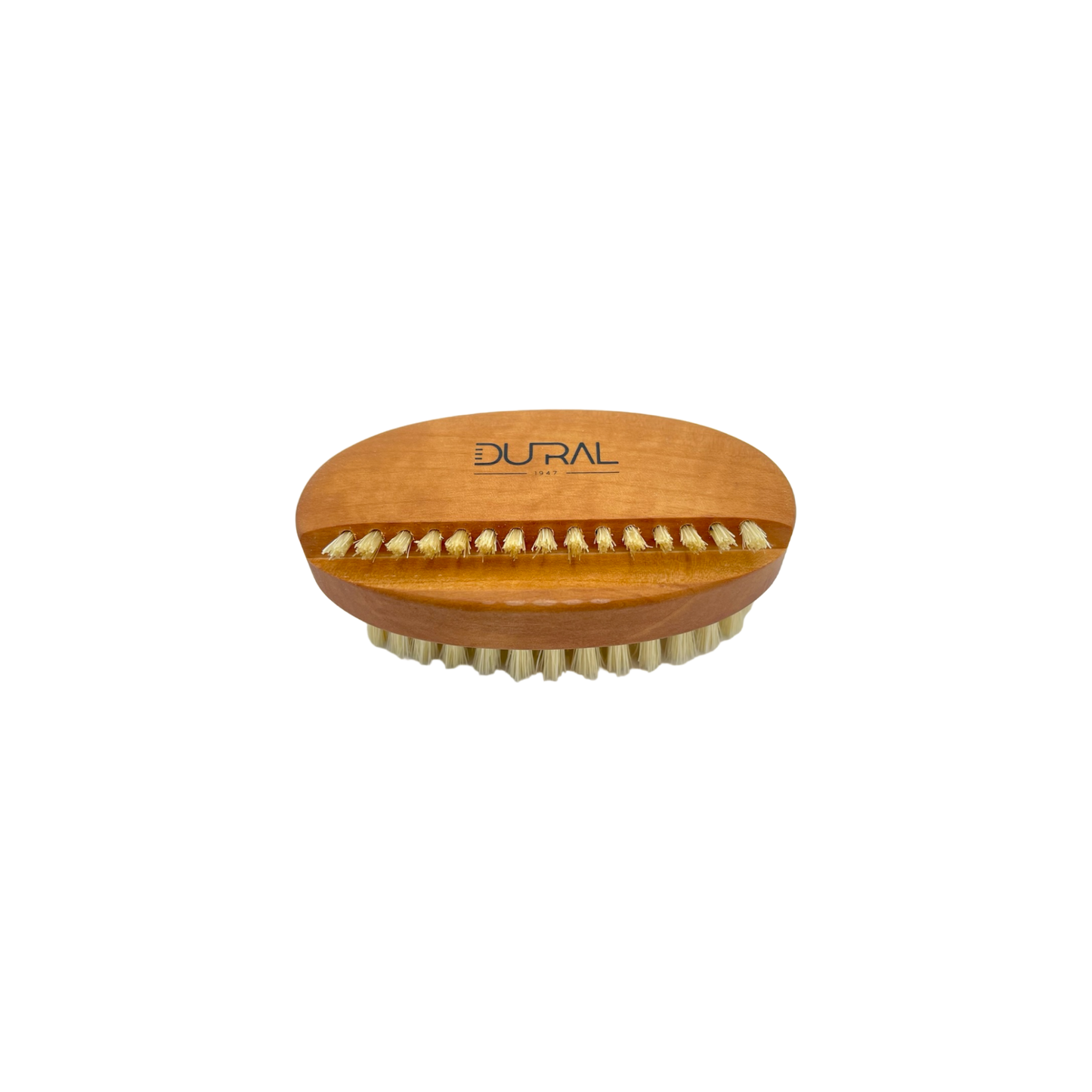 Dural Pear Wood Hand and Nail Brush by Pasteur Pharmacy with pure light natural bristles for effective cleaning.
