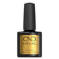 CND Shellac DuraForce Top Coat nail care product in a 7.3ml bottle, designed for durable, high-shine gel nail finishes