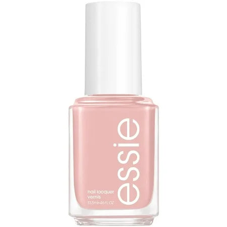 Essie Topless & Barefoot nail polish in 0.46 fl oz bottle, pastel nude shade, for natural-looking nail color.