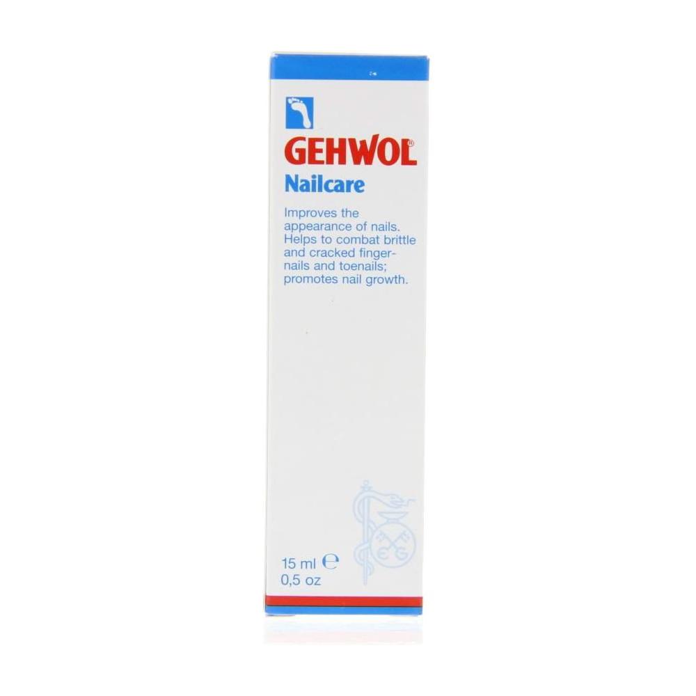 Gehwol Nailcare 0.5 oz bottle from Pasteur Pharmacy, nourishing and strengthening nail care product for healthy nails.
