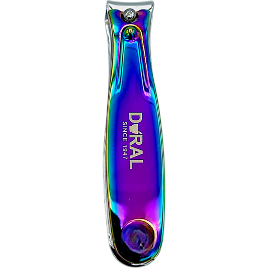 Large Dural Multi-Color Toenail Fashion Clippers by Pasteur Pharmacy, showcasing vibrant, multi-color nail clippers for toenails.