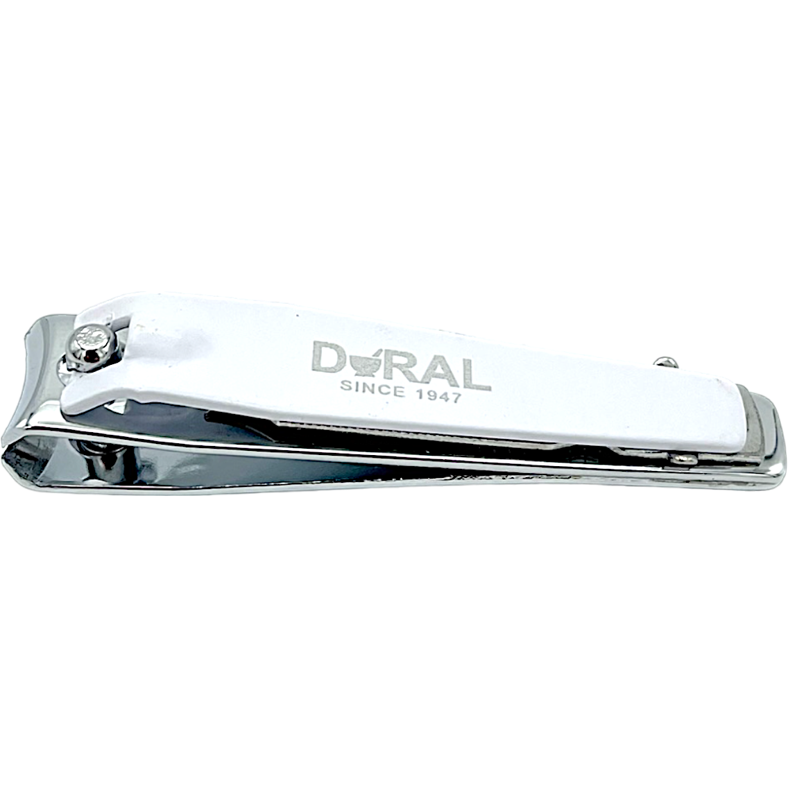 Small Dural White Toenail Clippers by Pasteur Pharmacy, featuring durable steel construction and precise cutting edges.