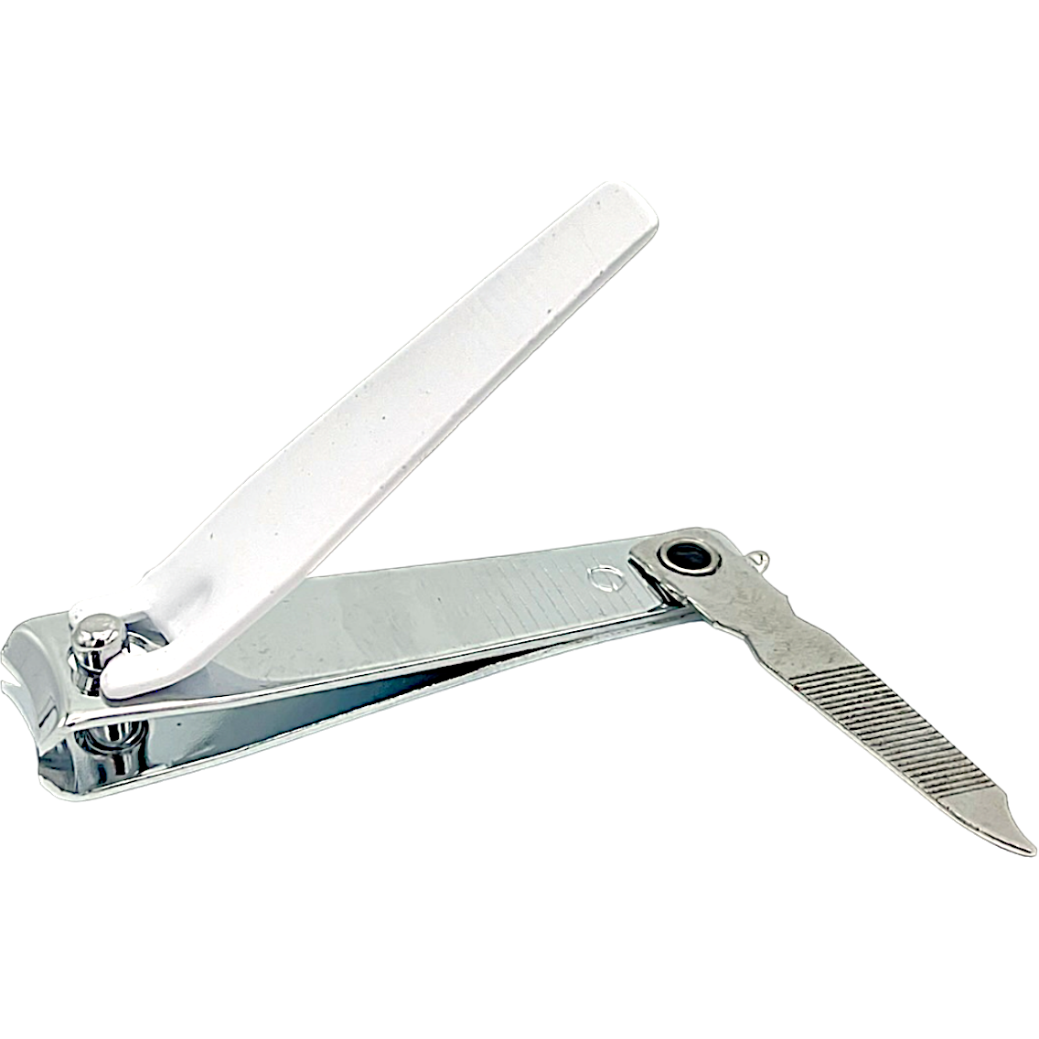 Small Dural White Toenail Clippers by Pasteur Pharmacy, featuring durable stainless steel design for precise toenail trimming.