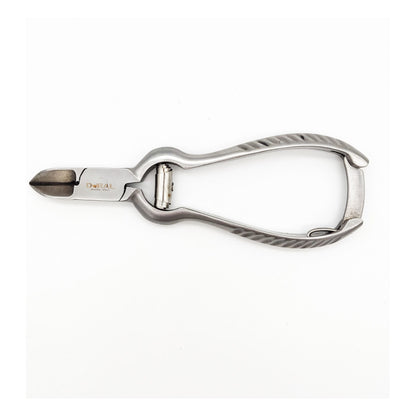 Dural Premium Heavy-Duty Large Toe Nail Cutter by Pasteur Pharmacy, close-up of durable stainless steel nail cutter for toenails