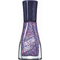Sally Hansen Insta Dri Grape Shifter nail polish bottle, fast-drying 0.31 oz, with purple shimmery finish.