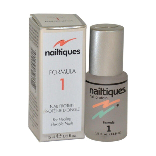 Pasteur Pharmacy Nailtiques Nail Protein Formula 1 Maintenance in 0.5 fl oz bottle, designed to strengthen and repair nails