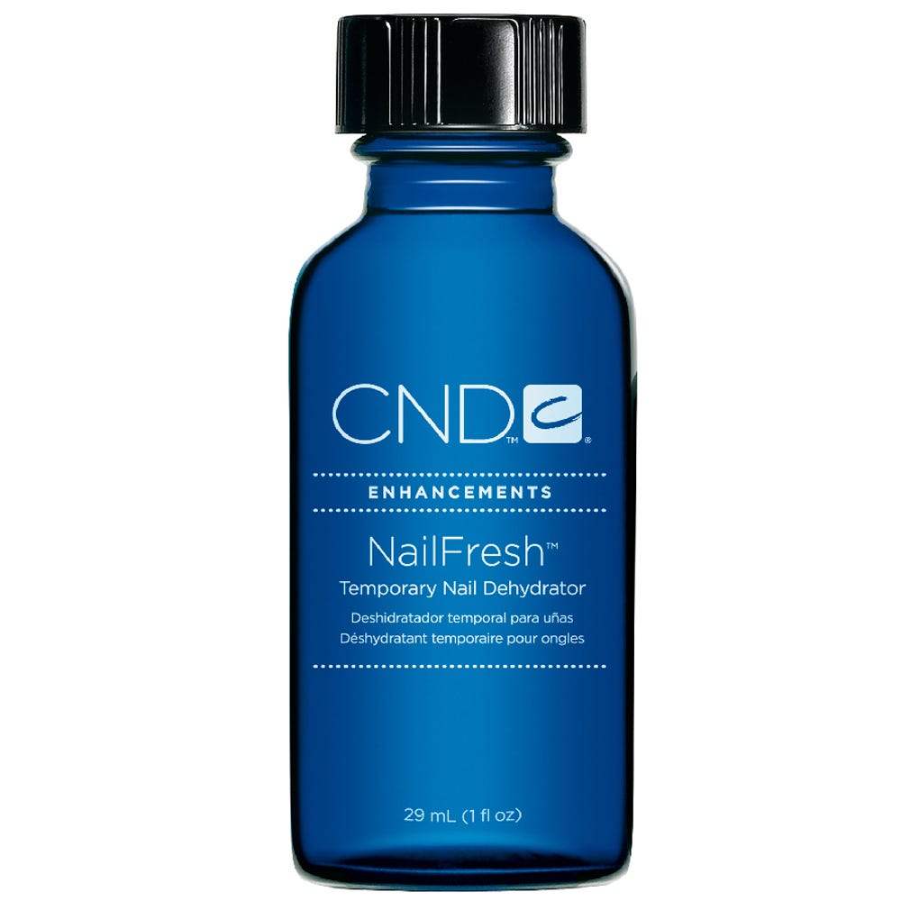 CND Nail Fresh 29ml bottle for nail care with a clear label, designed to keep nails fresh and healthy.