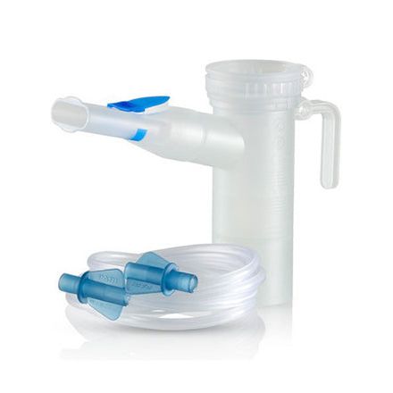 Reusable Pari LC Plus nebulizer set from Pasteur Pharmacy, including components for effective respiratory treatment.