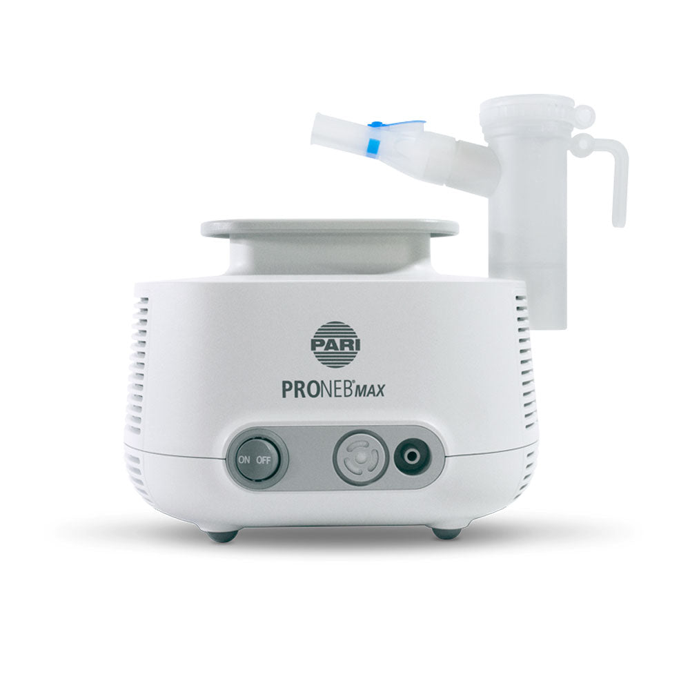 PARI PRONEB MAX Compressor System with LC Plus Nebulizer for respiratory therapy, by Pasteur Pharmacy.