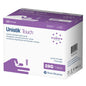 Unistik Touch Low Flow Safety Lancets by Pasteur Pharmacy, 28G x 1.8mm, pack of 100, for blood sampling and testing.