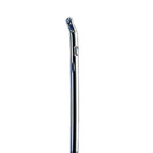 Self-Cath Coude Olive Tip Intermittent Catheter by Coloplast Inc, 16 Fr, 16-inch with funnel end, used for medical catheterization.