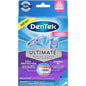DenTek Ultimate Dental Guard for nighttime teeth grinding, clear mouthguard fitted on upper teeth, used for oral health protection.