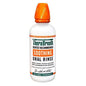 TheraBreath Soothing Alcohol-Free Oral Rinse with Chamomile in 0.47L bottle, natural oral care product by Pasteur Pharmacy.