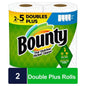 Bounty Paper Towels, Select A Size, 2-Ply, white, folded paper towels with absorbent layers, brand Pasteur Pharmacy.
