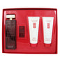 Elizabeth Arden Red Door perfume and cologne gift set featuring elegant floral bottles for women.