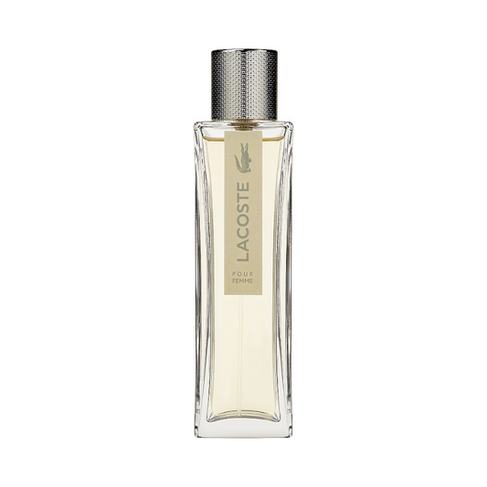 Lacoste Pour Femme Eau de Parfum 3 oz bottle, elegant perfume and cologne for women with floral and fruity notes
