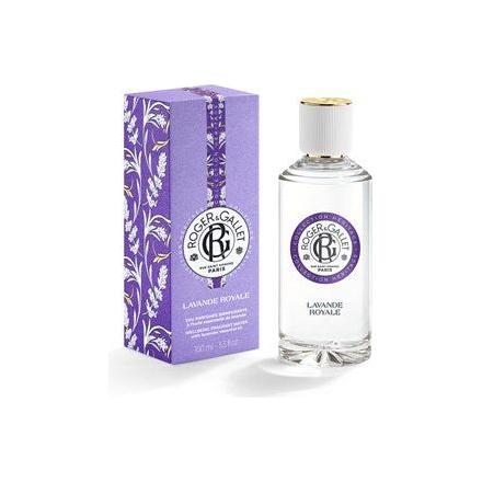 Roger & Gallet Lavande Royale perfume bottle in 3.3 oz with elegant packaging, showcasing a lavender-scented fragrance.