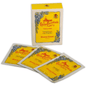 Perfumed Towelettes with Agua De Colonia Concentrada for Men, 10 sachets, featuring refreshing and masculine scent, by Pasteur Pharmacy.