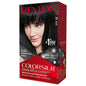Revlon ColorSilk 10 Black permanent hair color box showing product packaging and branding.