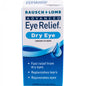 Bausch + Lomb Advanced Dry Eye Relief Lubricant Drops bottle showing the 0.5 Fl Oz size, used for dry eye comfort and rejuvenation.