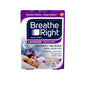 Lavender scented Breathe Right nasal strips for personal care, designed to improve nasal airflow and comfort.