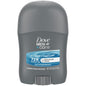 Dove Men+Care Clean Comfort antiperspirant deodorant stick, 0.5 oz, in a white and blue container for personal care.