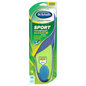 Dr. Scholl's Athletic Series Sport insoles with massaging gel for men, size 8-14, designed for enhanced comfort and support.