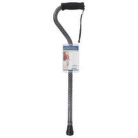 Drive Offset Cane by Pasteur Pharmacy, a sturdy personal care mobility aid with ergonomic handle for improved stability.