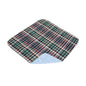 Reusable plaid underpad from Pasteur Pharmacy, 24 x 36 inches, ideal for personal care and absorbent protection.