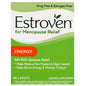 Estroven for Menopause Relief Energy supplement bottle from Pasteur Pharmacy, featuring the product label and packaging.