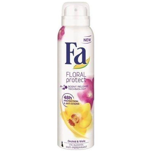 Fa Floral Protect Orchid and Viola for Women, 150 ml personal care product with floral scent and gentle protection.