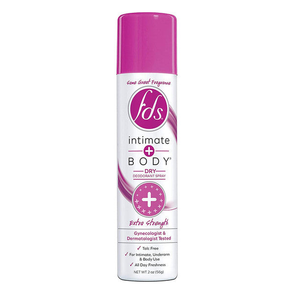 FDS Feminine Deodorant Spray by Pasteur Pharmacy, 2 oz, personal care product for freshness and odor control.