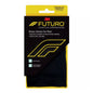 FUTURO revitalizing men's black dress socks with mild compression 15-20 mmHg, medium size, shown in a pair.