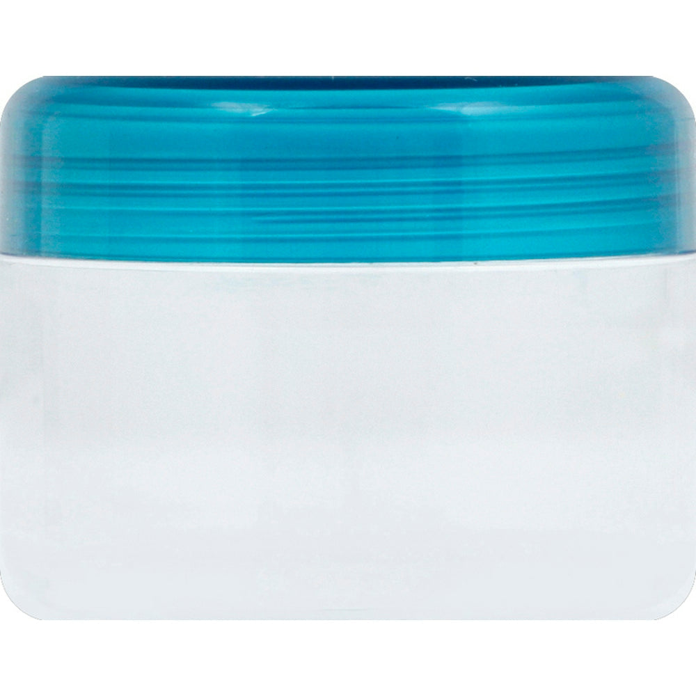 Small 2-ounce Good To Go Jar with Leak Shield from Pasteur Pharmacy, ideal for personal care storage and travel.