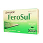 Major FeroSul Green personal care supplement bottle with green label and cap, displayed on a plain background.